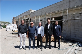 BAŞKAN ÖZDOĞAN'DAN 112 ACİL SAĞLIK MERKEZİ İNŞAATINA YAKIN TAKİP