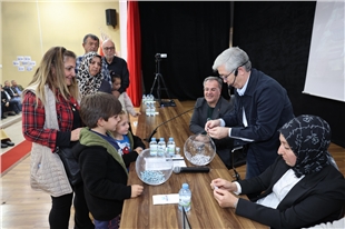 HACILAR'DA MERAKLA BEKLENEN KONUT KURA ÇEKİMİ YAPILDI