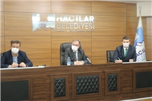 HACILAR BELEDİYESİ 2021 İLK MECLİS YAPILDI