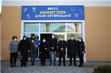 MEHMET ÖZER’İN İSMİ KÜTÜPHANEDE YAŞAYACAK (04.01.2021)